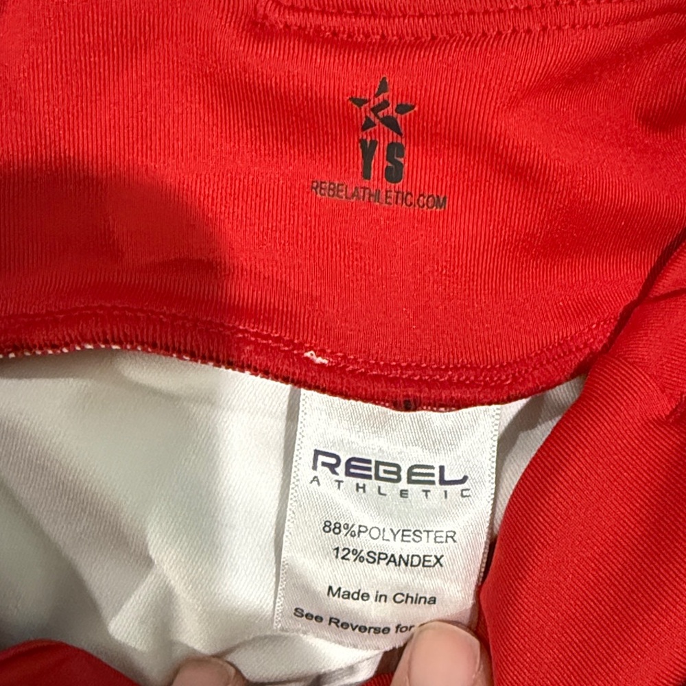 Rebel Navarro Black and Red Athletic Set size YS - Picture 6 of 6